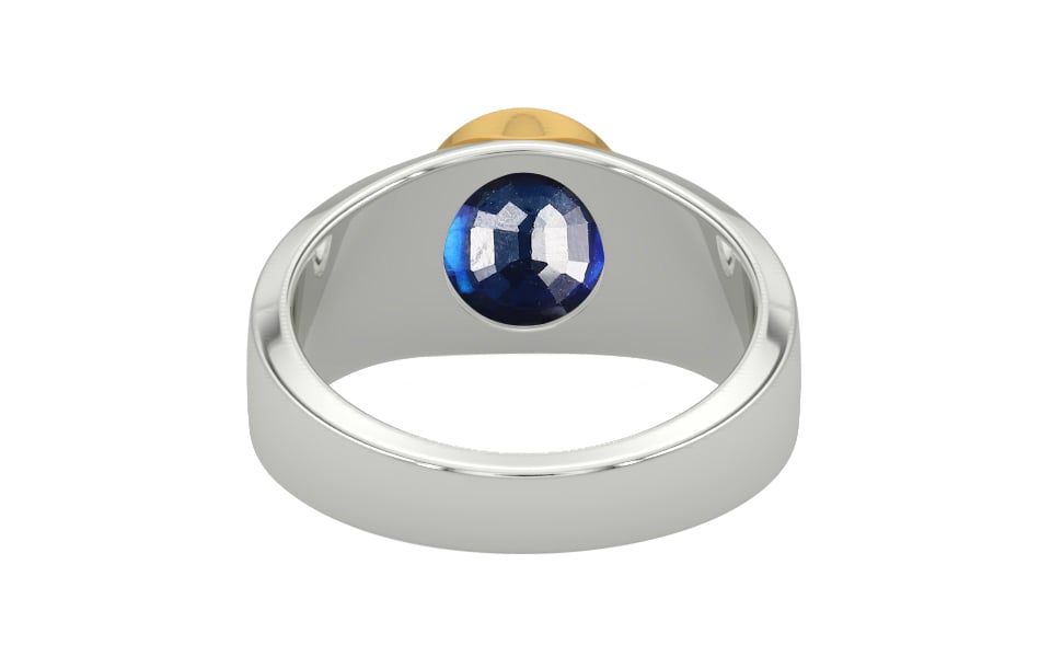 GoldCollet Thailand Blue Sapphire Ring Rare Quality (R10)