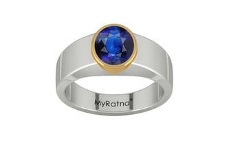 GoldCollet Thailand Blue Sapphire Ring Rare Quality (R10)
