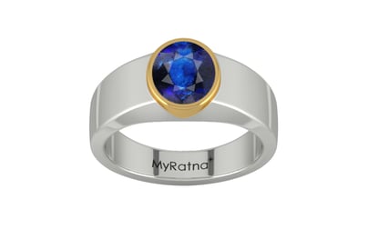 GoldCollet Thailand Blue Sapphire Ring Rare Quality (R10)