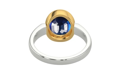 Goldcollet Thailand Blue Sapphire Ring Rare Quality (R6)