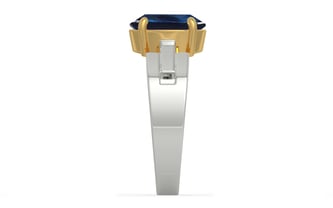 GoldCollet Thailand Blue Sapphire Ring Rare Quality (R8)