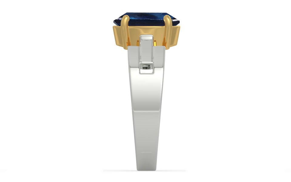 GoldCollet Thailand Blue Sapphire Ring Rare Quality (R8)