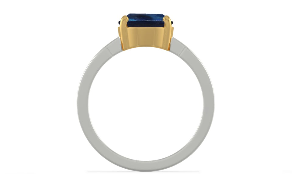 GoldCollet Thailand Blue Sapphire Ring Rare Quality (R8)
