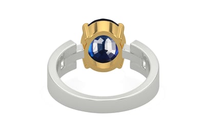 GoldCollet Thailand Blue Sapphire Ring Rare Quality (R8)