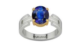 GoldCollet Thailand Blue Sapphire Ring Rare Quality (R8)