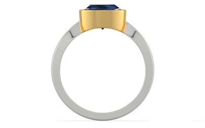 GoldCollet Thailand Blue Sapphire Ring Rare Quality (R9)