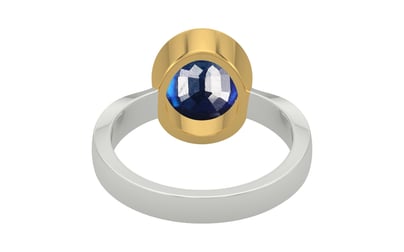 GoldCollet Thailand Blue Sapphire Ring Rare Quality (R9)