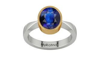 GoldCollet Thailand Blue Sapphire Ring Rare Quality (R9)