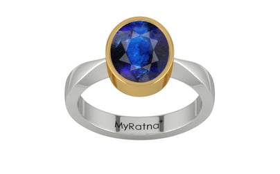 GoldCollet Thailand Blue Sapphire Ring Rare Quality (R9)