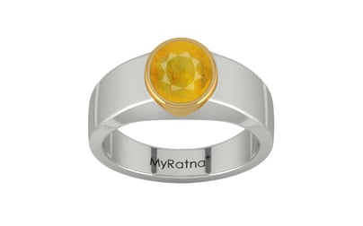 GoldCollet Thailand Yellow Sapphire Ring Fine Quality (R10)