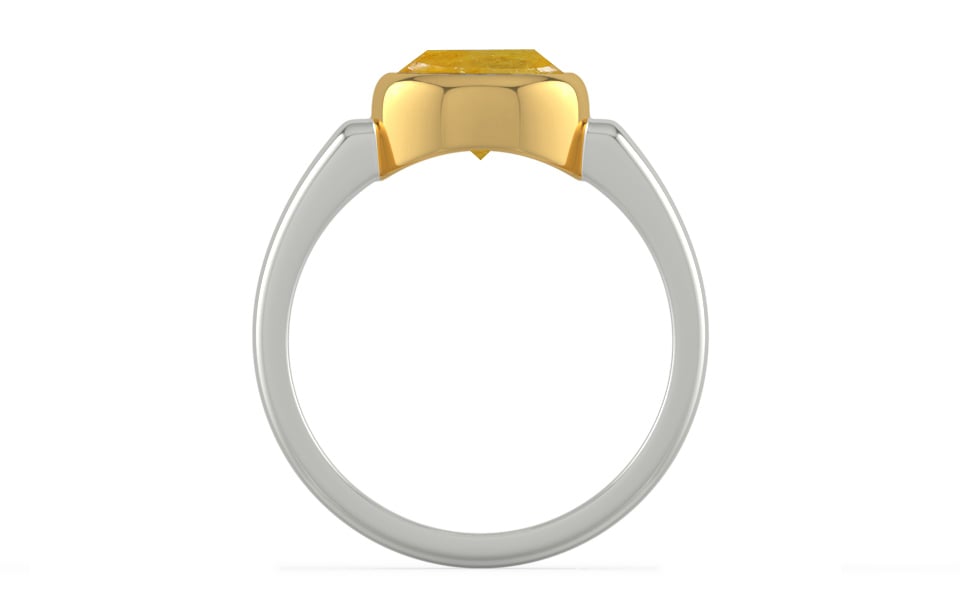 Goldcollet Thailand Yellow Sapphire Ring Fine Quality (R6)