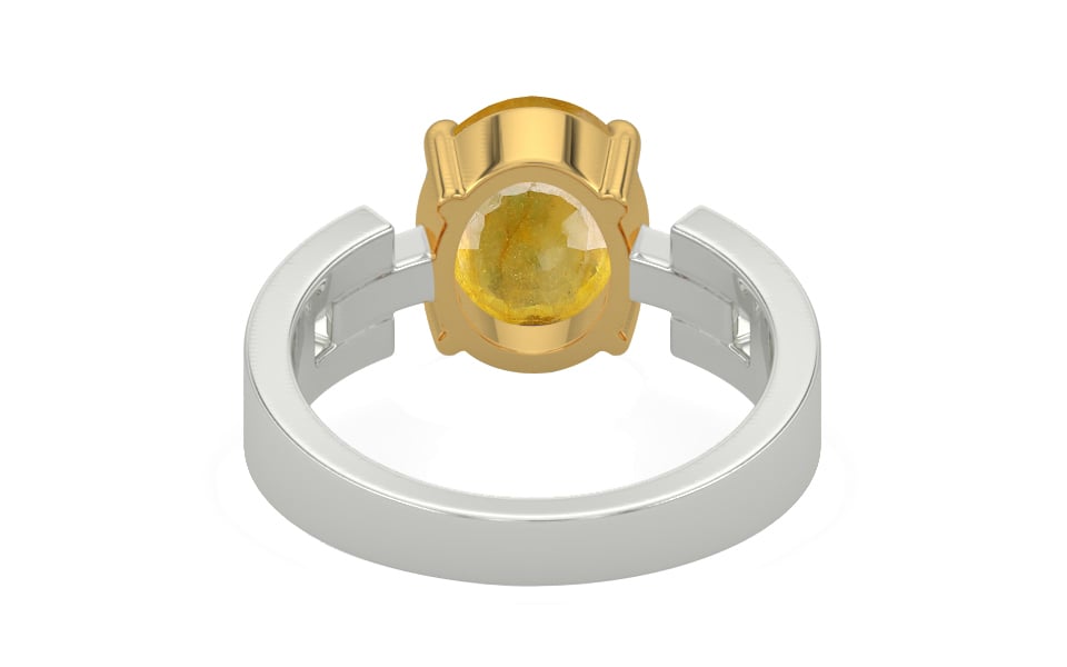 GoldCollet Thailand Yellow Sapphire Ring Fine Quality (R8)