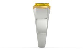 GoldCollet Thailand Yellow Sapphire Ring Limited Quality (R10)