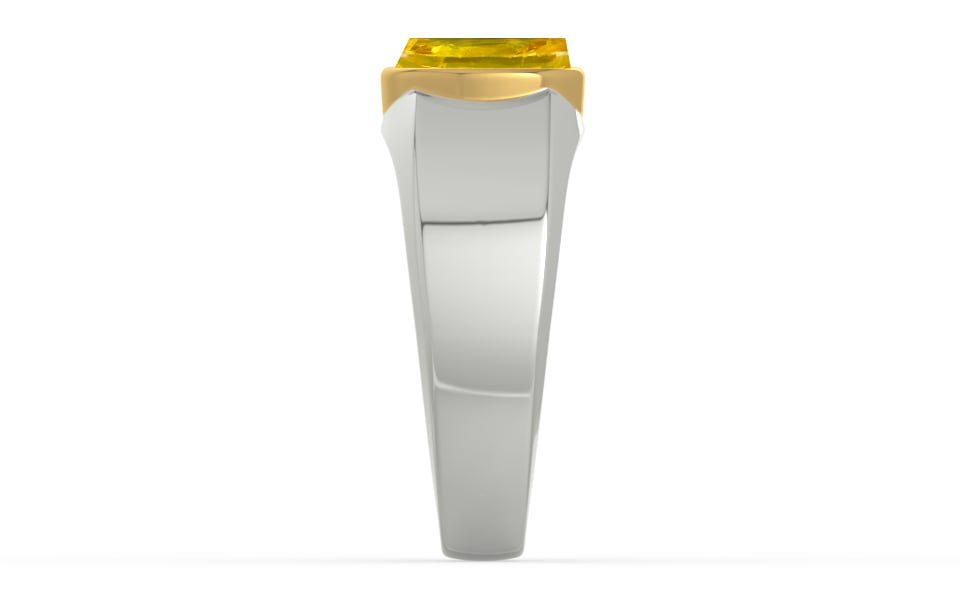 GoldCollet Thailand Yellow Sapphire Ring Limited Quality (R10)