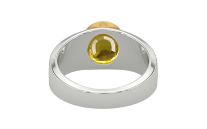 GoldCollet Thailand Yellow Sapphire Ring Limited Quality (R10)