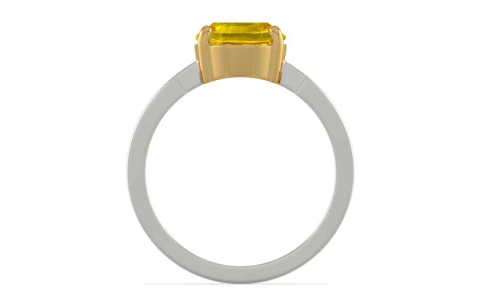 GoldCollet Thailand Yellow Sapphire Ring Limited Quality (R8)