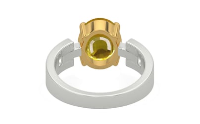 GoldCollet Thailand Yellow Sapphire Ring Limited Quality (R8)