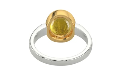 Goldcollet Thailand Yellow Sapphire Ring Prime Quality (R6)