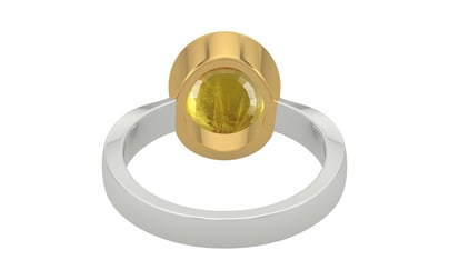 GoldCollet Thailand Yellow Sapphire Ring Prime Quality (R9)