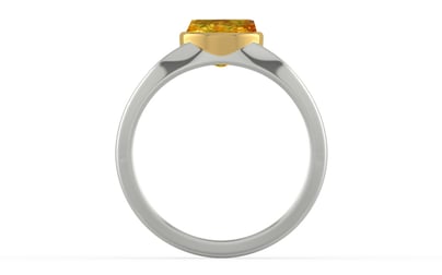 GoldCollet Thailand Yellow Sapphire Ring Rare Quality (R10)