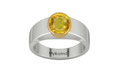 GoldCollet Thailand Yellow Sapphire Ring Rare Quality (R10)