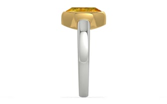 Goldcollet Thailand Yellow Sapphire Ring Rare Quality (R6)