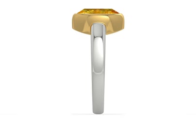 Goldcollet Thailand Yellow Sapphire Ring Rare Quality (R6)