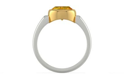 Goldcollet Thailand Yellow Sapphire Ring Rare Quality (R6)