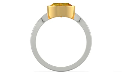 GoldCollet Thailand Yellow Sapphire Ring Rare Quality (R9)