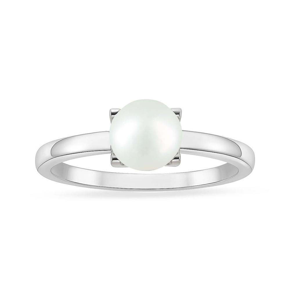 Grand Heritage 925 Sterling Silver Pearl Stone Ladies’ Ring