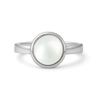 Handcrafted Sterling Silver Premium Pearl Men’s Ring