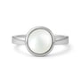 Handcrafted Sterling Silver Premium Pearl Men’s Ring
