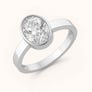 Handcrafted Sterling Silver Premium Zircon Men’s Ring