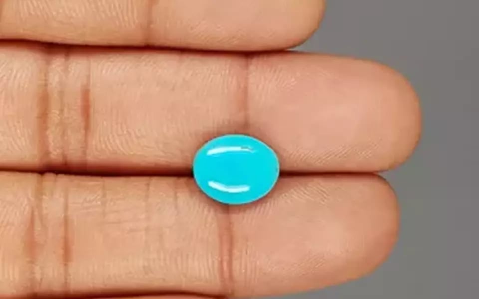 Irani Turquoise - 3.67 Carat Prime Quality TQS-13585