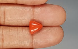 Italian Red Coral - 3.82 Carat Limited Quality TC-5272