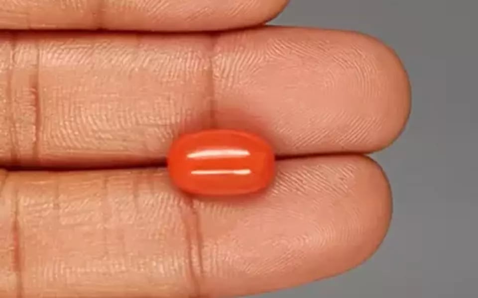 Italian Red Coral - 5.65 Carat Rare Quality CC-5816