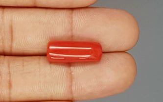 Italian Red Coral - 7.89 Carat Prime Quality CC-5778