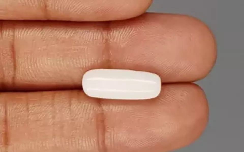 Italian  White Coral - 5.46 Carat Prime Quality WC-7590