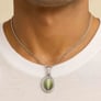 Luxury Designer 925 Silver Cat's Eye Pendant