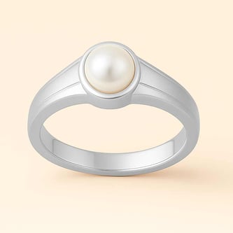 Luxury Handmade 925 Silver Pearl For Men