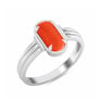 Luxury Handmade 925 Silver Red Coral Ring For Men