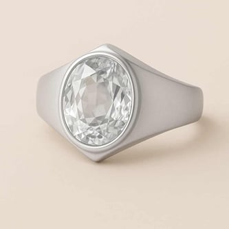 Luxury Handmade 925 Silver Zircon For Men