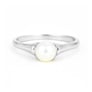 Luxury Heritage Sterling Silver Moti (Pearl) Stone Women’s Ring
