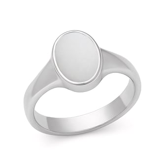 Luxury Heritage Sterling Silver Opal Women’s Ring