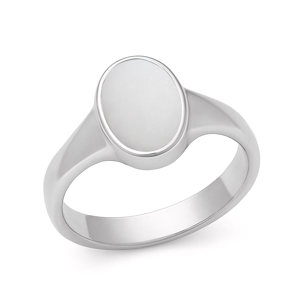 Luxury Heritage Sterling Silver Opal Women’s Ring