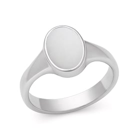 Luxury Heritage Sterling Silver Opal Women’s Ring