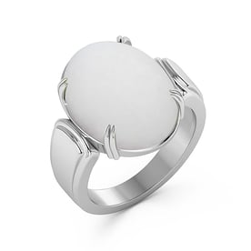Luxury Opal 925 Sterling Silver Ring for Women