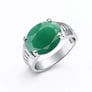 Modern Royalty Emerald Ring For Men and Women