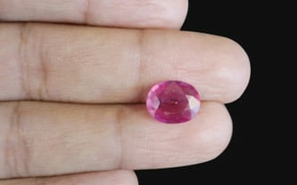 Mozambique Ruby - 3.77 Carat Prime Quality BR-7251