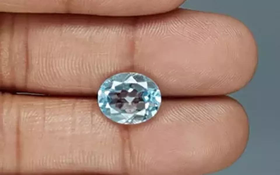 Natural Blue Topaz - 4.88 Carat Prime Quality BT-26009